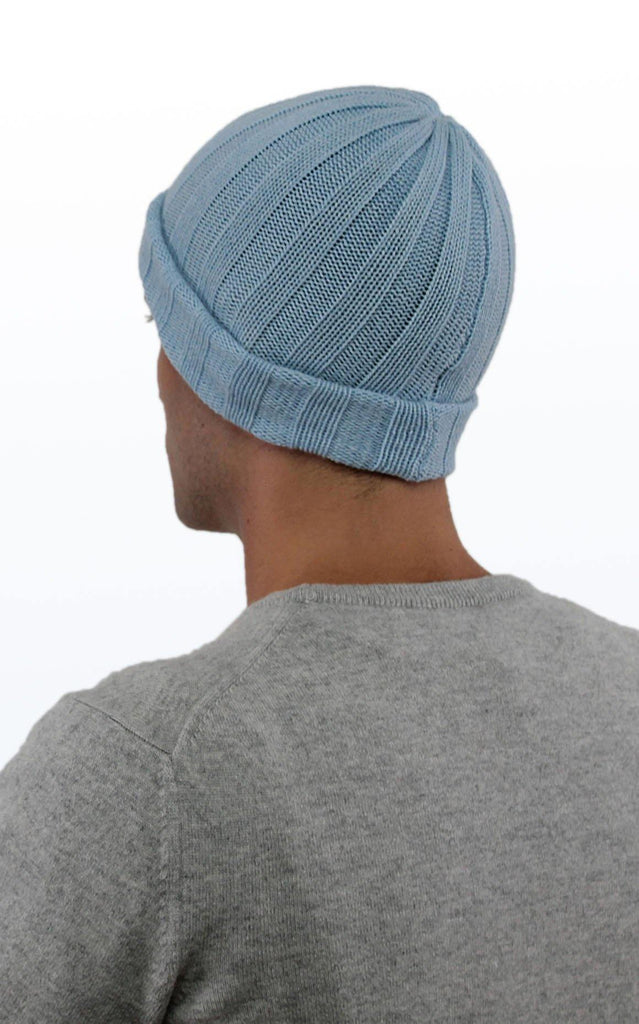 Cappello Uomo Invernale Termico In Maglia A Coste Con Fodera In Pile - Berretto Beanie Morbido Antivento - Regalo Di Natale